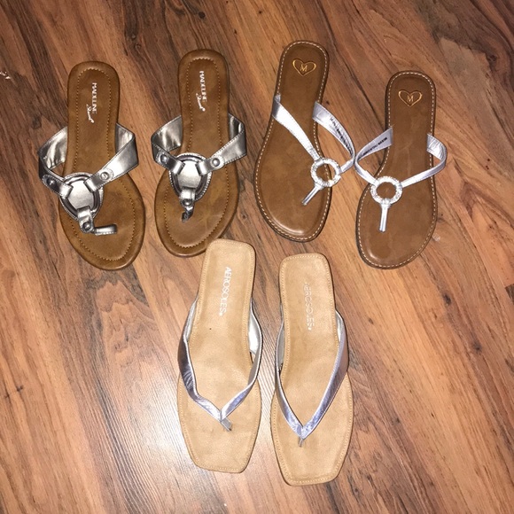 Madeline Stuart Shoes - BUNDLE- 3 pairs of  Sandals NEW
